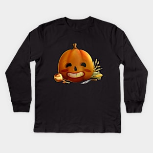 Over the Garden Wall Pumpkin decoration Kids Long Sleeve T-Shirt